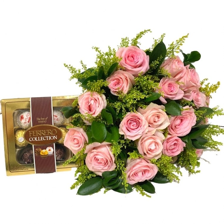 Rosas com Ferrero Collection